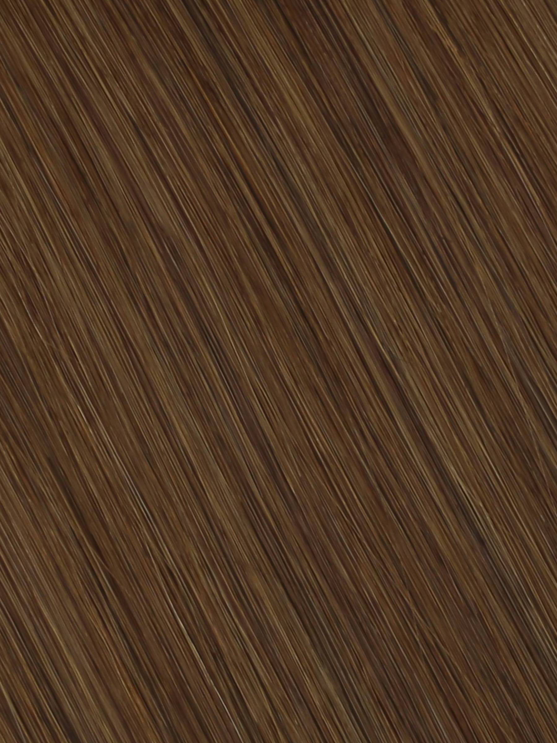 16" Chocolate Brown Invisible Clip-ins (140g)