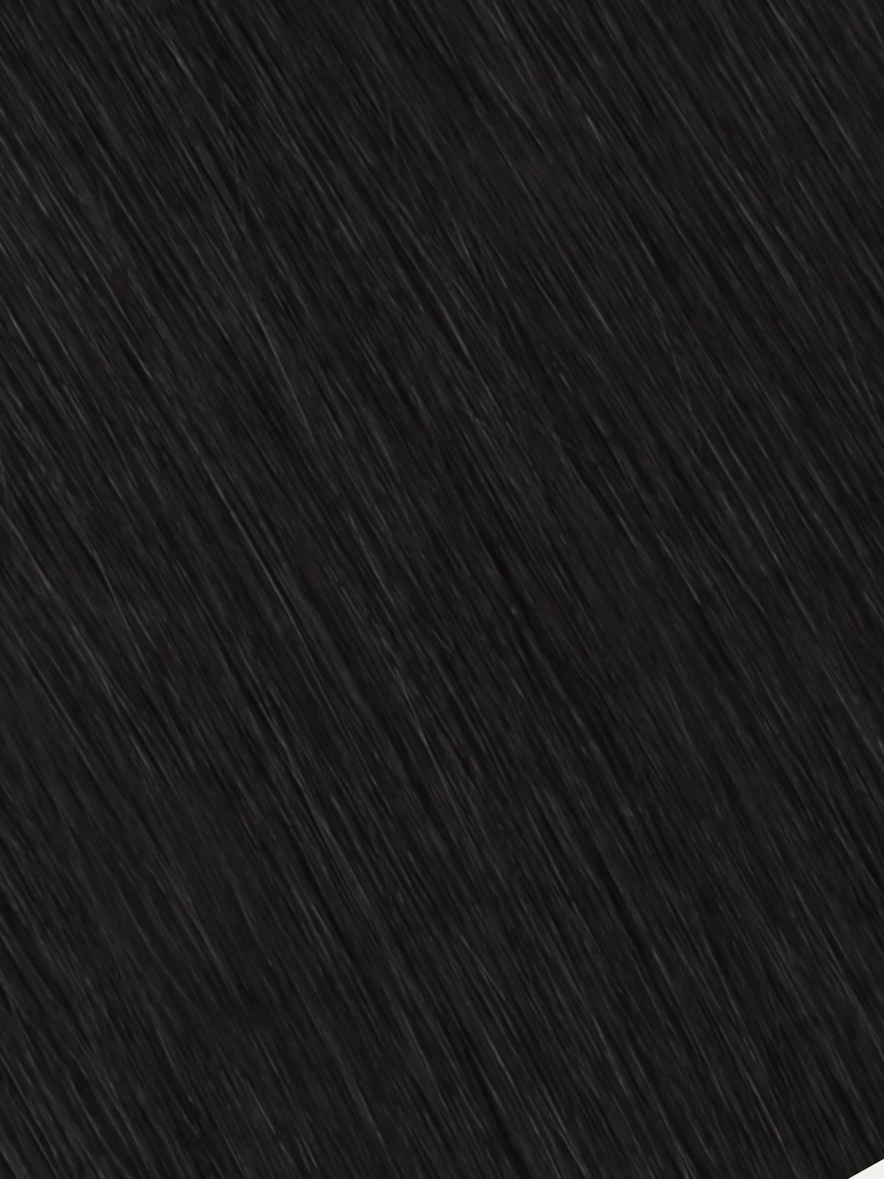 16" Jet Black Invisible Clip-ins (140g)