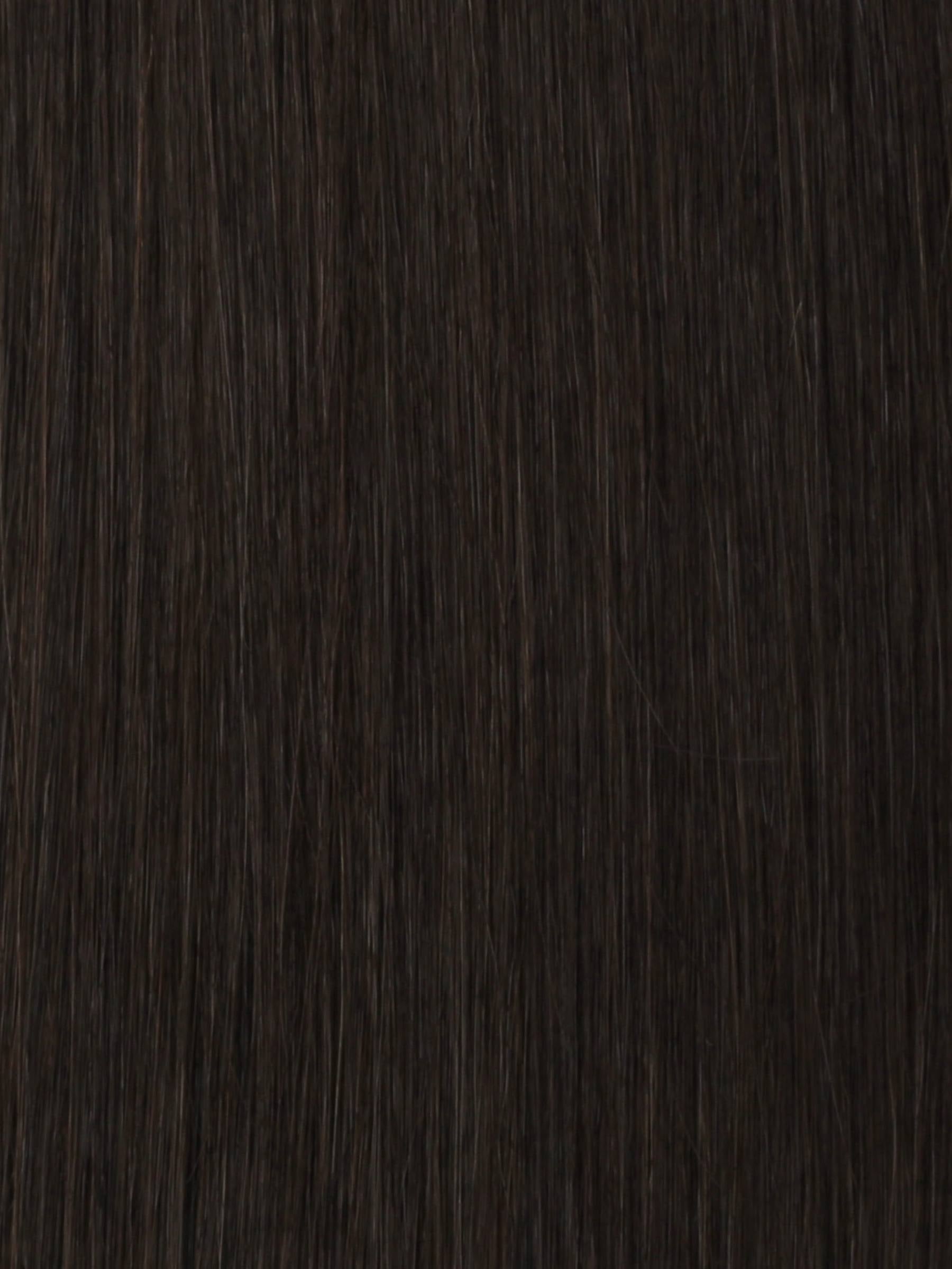 16" Off Black Seamless Clip-ins (140g)